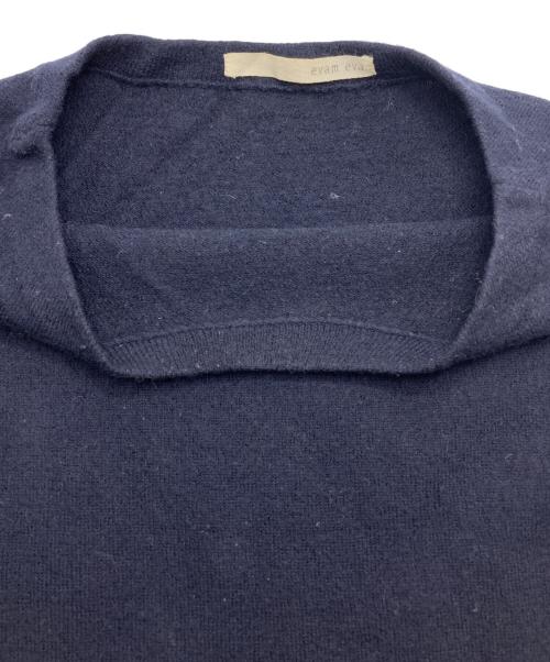 evam eva（エヴァムエヴァ）evam eva (エヴァムエヴァ) ニットワンピース ネイビー サイズ:-の古着・服飾アイテム