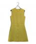 RED VALENTINO（レッドヴァレンティノ）の古着「ノースリーブワンピース」｜イエロー