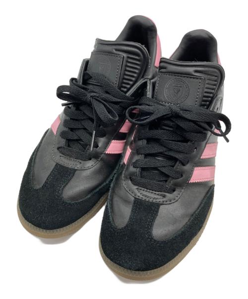 adidas（アディダス）adidas (アディダス) Inter Miami CF (インテル・マイアミ) SAMBA INTER MIAMI/ローカットスニーカー ブラック サイズ:25の古着・服飾アイテム