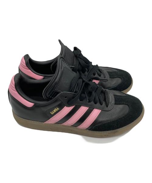 adidas（アディダス）adidas (アディダス) Inter Miami CF (インテル・マイアミ) SAMBA INTER MIAMI/ローカットスニーカー ブラック サイズ:25の古着・服飾アイテム