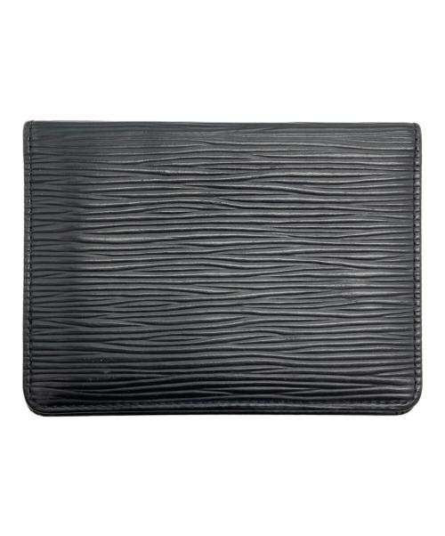LOUIS VUITTON（ルイ ヴィトン）LOUIS VUITTON (ルイ ヴィトン) エピ カードケース ブラックの古着・服飾アイテム