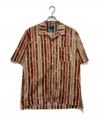 PAUL SMITHポールスミス）の古着「柄シャツ」｜レッド
