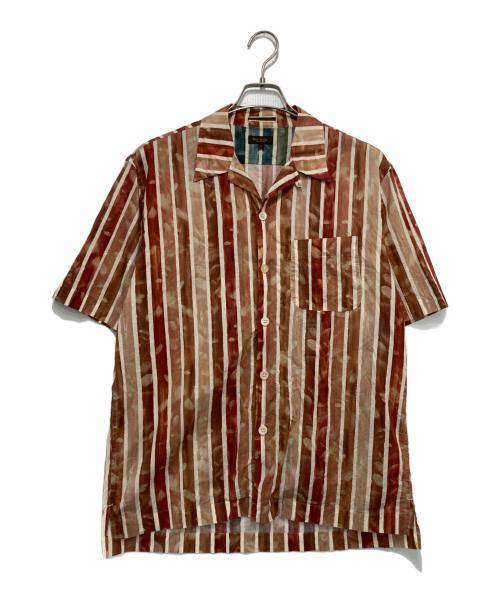 PAUL SMITH（ポールスミス）Paul Smith (ポールスミス) 柄シャツ レッド サイズ:Lの古着・服飾アイテム