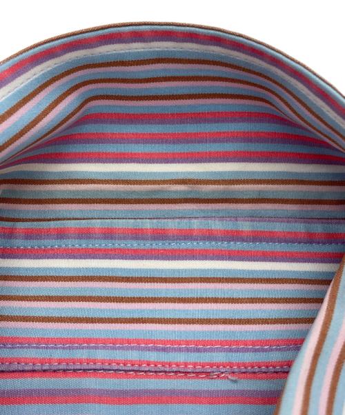 ETRO（エトロ）ETRO (エトロ) ボタンダウンシャツ レッド サイズ:42の古着・服飾アイテム