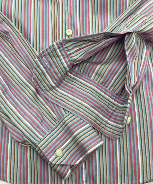 ETRO（エトロ）ETRO (エトロ) ボタンダウンシャツ レッド サイズ:42の古着・服飾アイテム