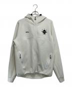 SOPH.×F.C.R.B.ソフ×エフシーレアルブリストル）の古着「TECH SWEAT VENTILATION HOODIE」｜ホワイト