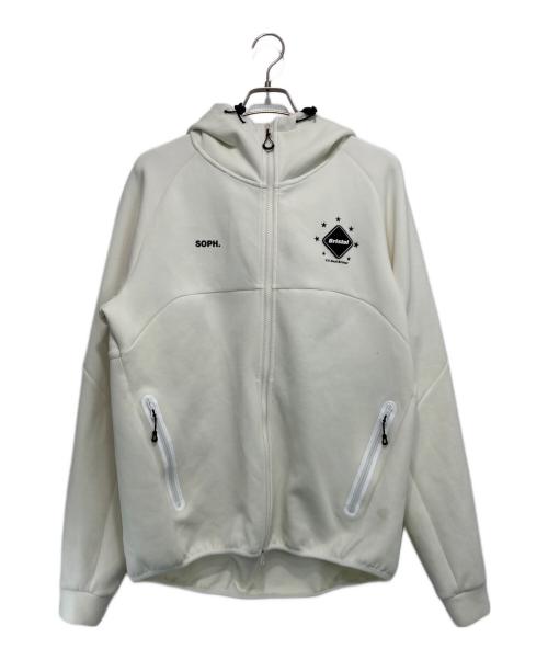 SOPH.（ソフ）SOPH. (ソフ) F.C.R.B. (エフシーレアルブリストル) TECH SWEAT VENTILATION HOODIE ホワイト サイズ:XLの古着・服飾アイテム