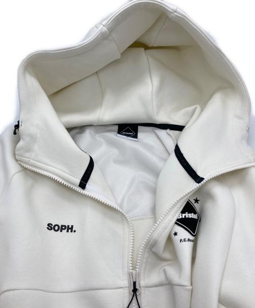 SOPH.（ソフ）SOPH. (ソフ) F.C.R.B. (エフシーレアルブリストル) TECH SWEAT VENTILATION HOODIE ホワイト サイズ:XLの古着・服飾アイテム