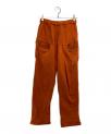）の古着「ナイロンカシミアブレンドパンツ」｜オレンジ