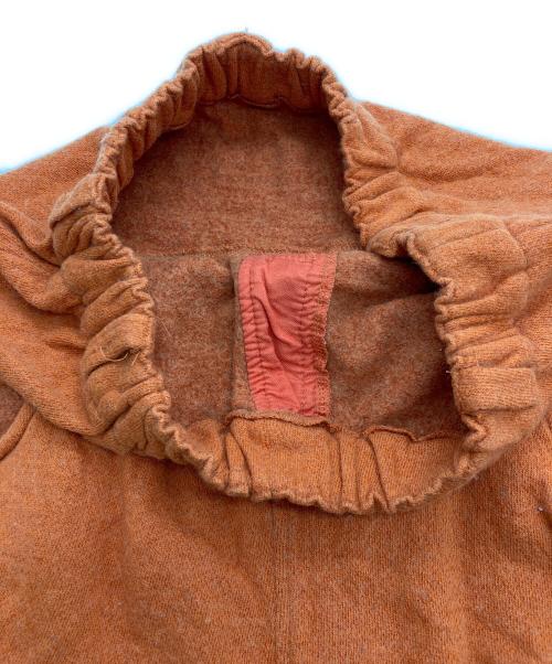 mon sakata（モンサカタ）mon sakata (モンサカタ) ナイロンカシミアブレンドパンツ オレンジ サイズ:-の古着・服飾アイテム