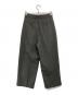 KURASHI&Trips PUBLISHING (クラシアンドトリップス パブリッシング) ワイドタックパンツ グレー サイズ:S：4000円