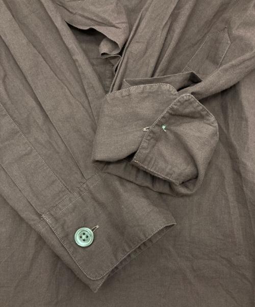 MARGARET HOWELL（マーガレットハウエル）MARGARET HOWELL (マーガレットハウエル) PIECE DYED WASHED COTTON ブラウン サイズ:1の古着・服飾アイテム