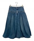 45Rフォーティファイブ・アール）の古着「45プチデニムのヨークスカート（重）」｜インディゴ