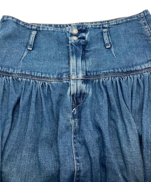 45R（フォーティファイブ・アール）45R (フォーティファイブ・アール) 45プチデニムのヨークスカート（重） インディゴ サイズ:★の古着・服飾アイテム
