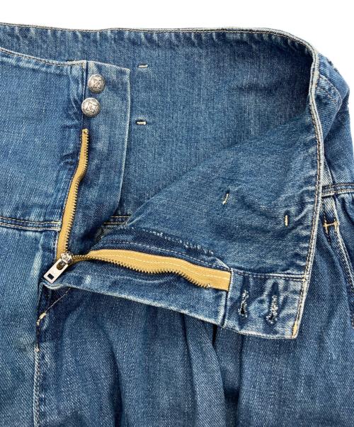 45R（フォーティファイブ・アール）45R (フォーティファイブ・アール) 45プチデニムのヨークスカート（重） インディゴ サイズ:★の古着・服飾アイテム