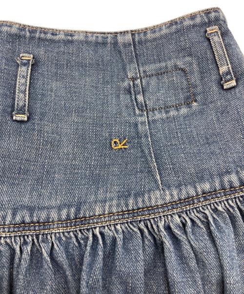 45R（フォーティファイブ・アール）45R (フォーティファイブ・アール) 45プチデニムのヨークスカート（重） インディゴ サイズ:★の古着・服飾アイテム