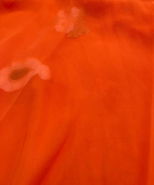 NOMA t.d.（ノーマティーディー）NOMA t.d. (ノーマティーディー) RAY BEAMS (レイ ビームス) 別注 Chiffon Dress オレンジ サイズ:Fの古着・服飾アイテム