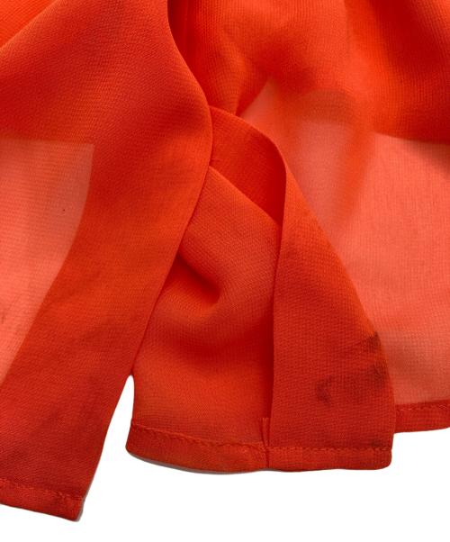 NOMA t.d.（ノーマティーディー）NOMA t.d. (ノーマティーディー) RAY BEAMS (レイ ビームス) 別注 Chiffon Dress オレンジ サイズ:Fの古着・服飾アイテム