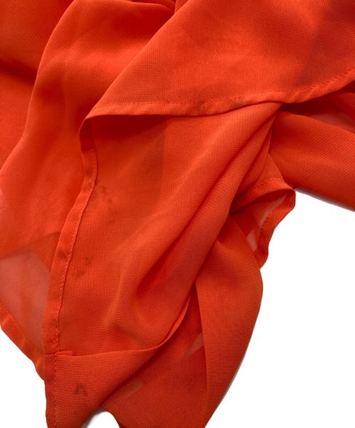 NOMA t.d.（ノーマティーディー）NOMA t.d. (ノーマティーディー) RAY BEAMS (レイ ビームス) 別注 Chiffon Dress オレンジ サイズ:Fの古着・服飾アイテム
