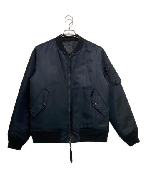 WHITE MOUNTAINEERING（ホワイトマウンテ二アニング）WHITE MOUNTAINEERING (ホワイトマウンテ二アニング) リバーシブル MA-1ジャケット ネイビー サイズ:1の古着・服飾アイテム