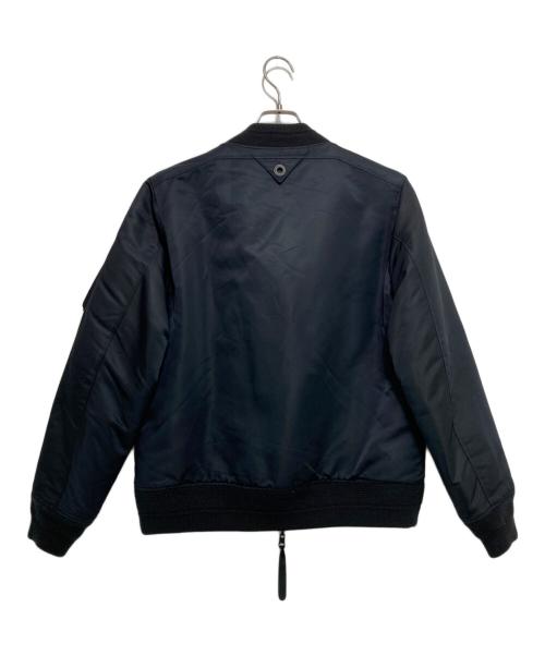 WHITE MOUNTAINEERING（ホワイトマウンテ二アニング）WHITE MOUNTAINEERING (ホワイトマウンテ二アニング) リバーシブル MA-1ジャケット ネイビー サイズ:1の古着・服飾アイテム