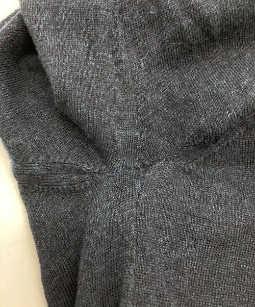 Maison Margiela（メゾンマルジェラ）Maison Margiela (メゾンマルジェラ) エルボーパッチニット ネイビー サイズ:Mの古着・服飾アイテム