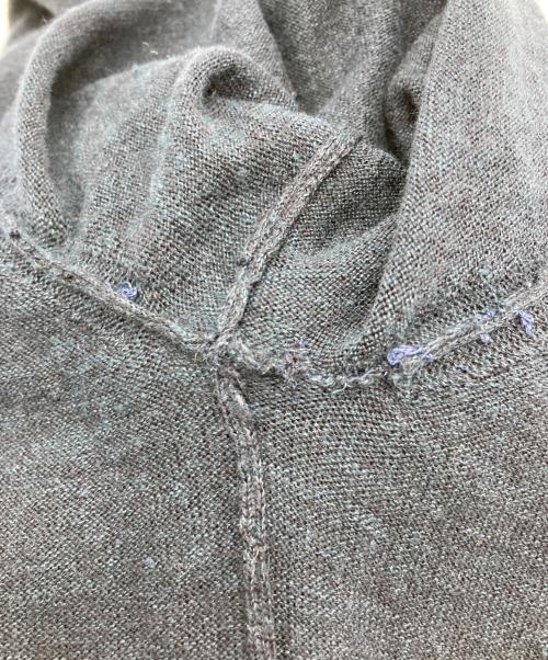 Maison Margiela（メゾンマルジェラ）Maison Margiela (メゾンマルジェラ) エルボーパッチニット ネイビー サイズ:Mの古着・服飾アイテム