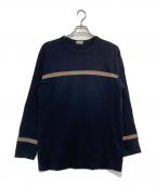 COMME des GARCONS HOMMEコムデギャルソン オム）の古着「［OLD］90's ウールカットソー」｜ネイビー