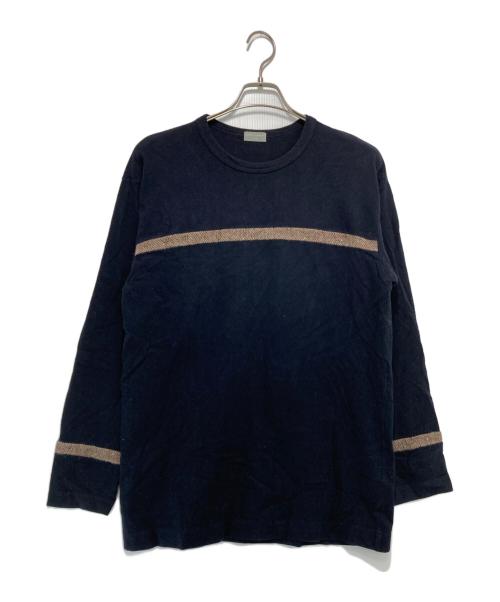 COMME des GARCONS HOMME（コムデギャルソン オム）COMME des GARCONS HOMME (コムデギャルソン オム) ［OLD］90's ウールカットソー ネイビー サイズ:-の古着・服飾アイテム