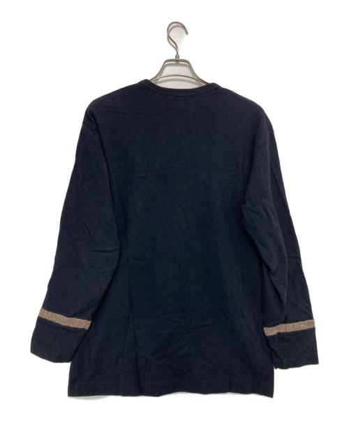 COMME des GARCONS HOMME（コムデギャルソン オム）COMME des GARCONS HOMME (コムデギャルソン オム) ［OLD］90's ウールカットソー ネイビー サイズ:-の古着・服飾アイテム