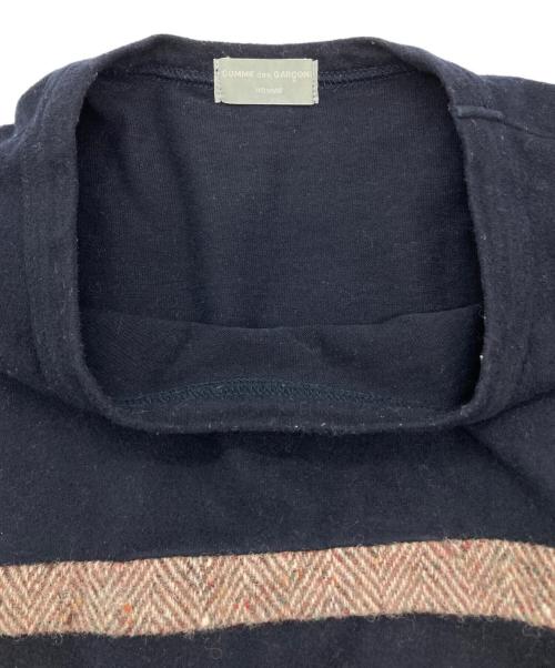 COMME des GARCONS HOMME（コムデギャルソン オム）COMME des GARCONS HOMME (コムデギャルソン オム) ［OLD］90's ウールカットソー ネイビー サイズ:-の古着・服飾アイテム
