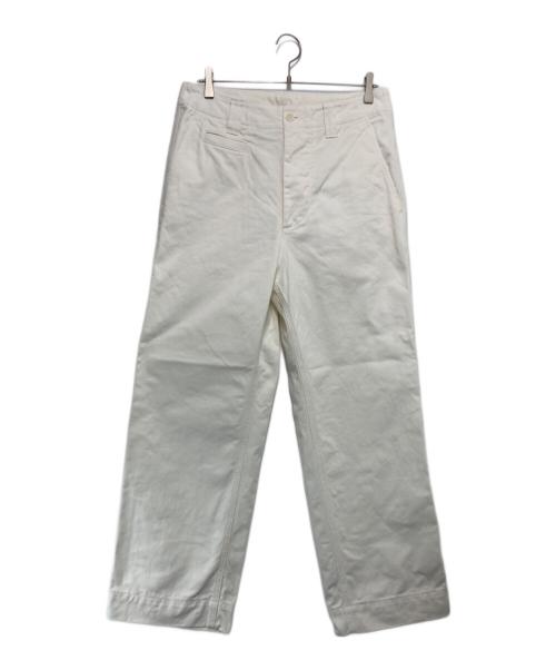 MHL（エムエイチエル）MHL (エムエイチエル) SOFT COTTON DRILL ホワイト サイズ:Lの古着・服飾アイテム