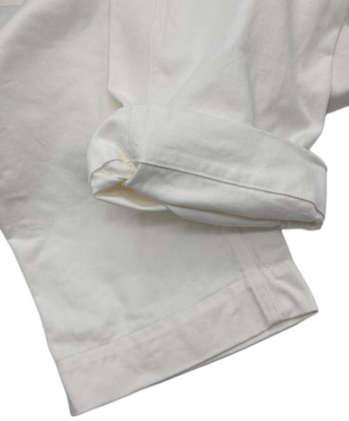 MHL（エムエイチエル）MHL (エムエイチエル) SOFT COTTON DRILL ホワイト サイズ:Lの古着・服飾アイテム