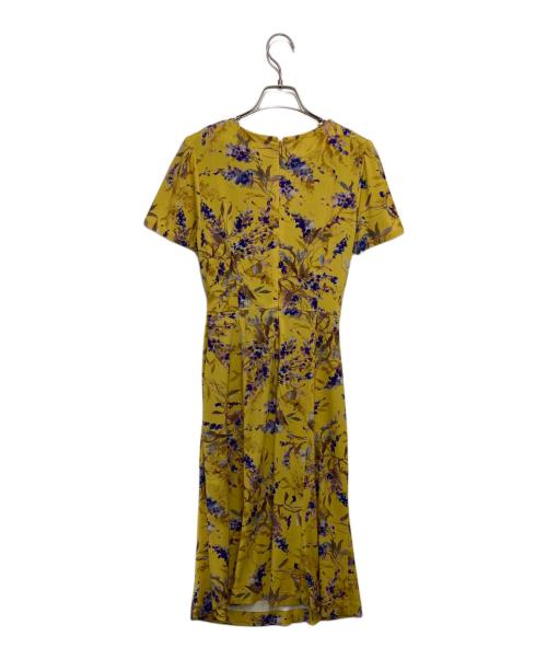 kay me（ケイミー）kay me (ケイミー) ゴールドハーベストギャザーワンピース イエロー サイズ:7の古着・服飾アイテム