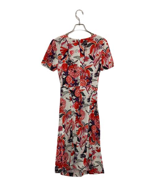 kay me（ケイミー）kay me (ケイミー) レヨンベリーギャザーワンピース ホワイト サイズ:7の古着・服飾アイテム