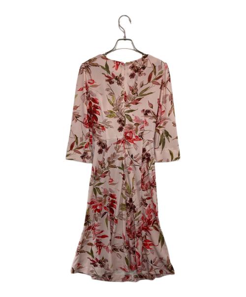 kay me（ケイミー）kay me (ケイミー) キャンディーレッド ギャザーワンピース ピンク サイズ:7の古着・服飾アイテム