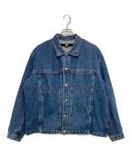 MARITHE+FRANCOIS GIRBAUDマリテフランソワジルボー）の古着「オーバーサイズデニムジャケット」｜インディゴ