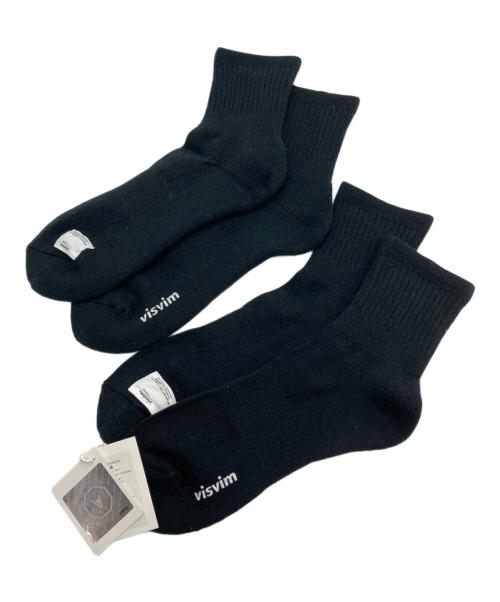 VISVIM（ビズビム）VISVIM (ビズビム) ACHILLES SOCKS ブラック サイズ:ML 未使用品の古着・服飾アイテム