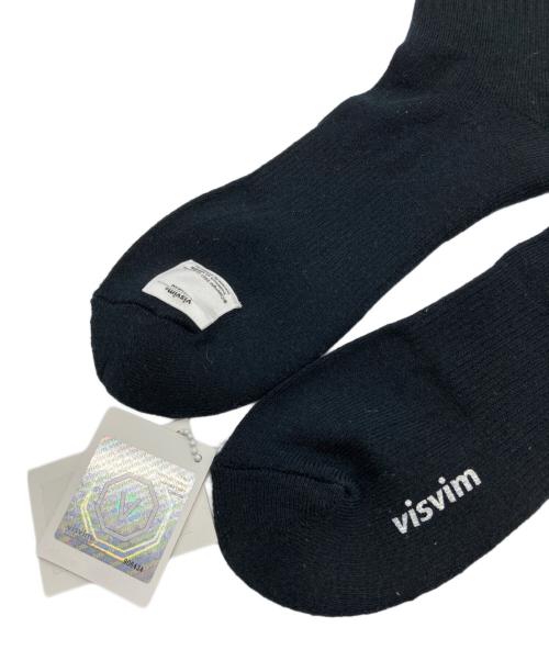 VISVIM（ビズビム）VISVIM (ビズビム) ACHILLES SOCKS ブラック サイズ:ML 未使用品の古着・服飾アイテム