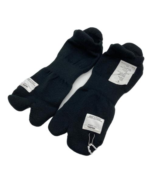VISVIM（ビズビム）VISVIM (ビズビム) TABI SOCKS ブラック サイズ:ML 未使用品の古着・服飾アイテム