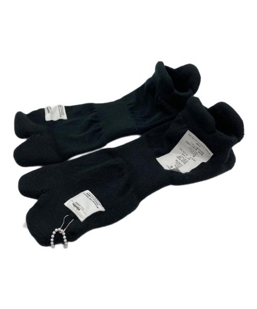 VISVIM（ビズビム）VISVIM (ビズビム) TABI SOCKS ブラック サイズ:ML 未使用品の古着・服飾アイテム