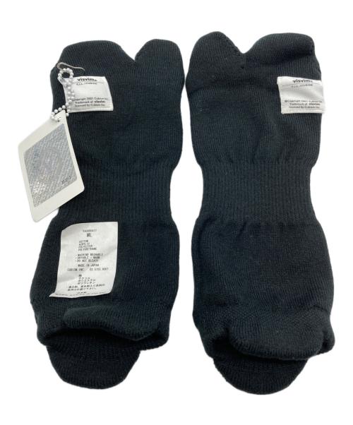 VISVIM（ビズビム）VISVIM (ビズビム) TABI SOCKS ブラック サイズ:ML 未使用品の古着・服飾アイテム