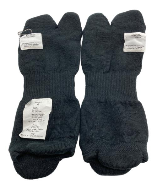 VISVIM（ビズビム）VISVIM (ビズビム) TABI SOCKS ブラック サイズ:MLの古着・服飾アイテム