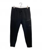 C.P COMPANYシーピーカンパニー）の古着「Pocket Lens Zip Sweat Pant」｜ブラック