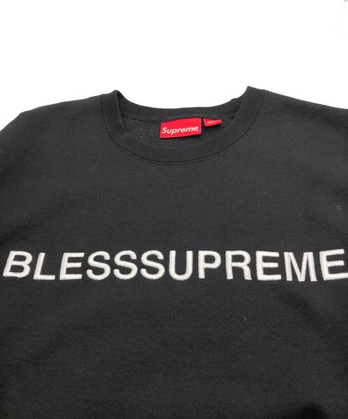 SUPREME（シュプリーム）Supreme (シュプリーム) BLESS (ブレス) bless crewneck sweat shirt ブラック サイズ:Lの古着・服飾アイテム