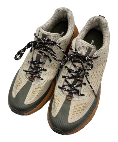 MERRELL（メレル）MERRELL (メレル) M AGILITY PEAK 5 OYSTER/OLIVE ベージュ サイズ:26.5の古着・服飾アイテム