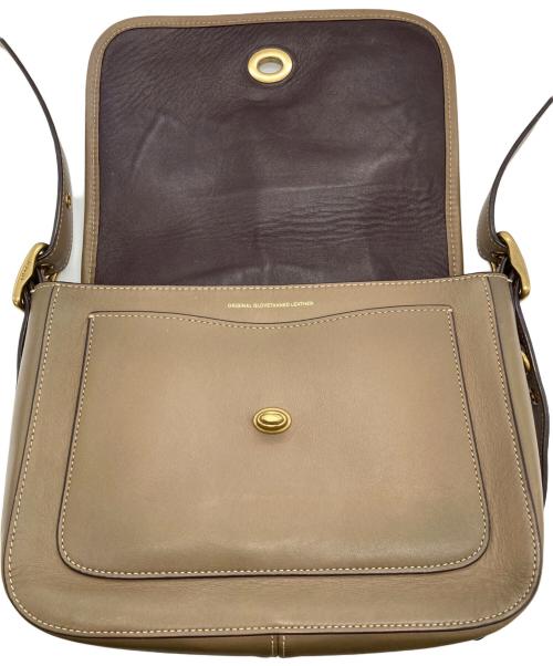COACH（コーチ）COACH (コーチ) Rambler Glovetanned ベージュの古着・服飾アイテム