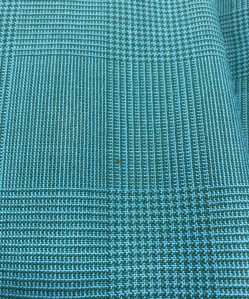 PAUL SMITH（ポールスミス）Paul Smith (ポールスミス) GLEN CHECK DOUBLE BREASTED JACKET グリーン サイズ:Lの古着・服飾アイテム