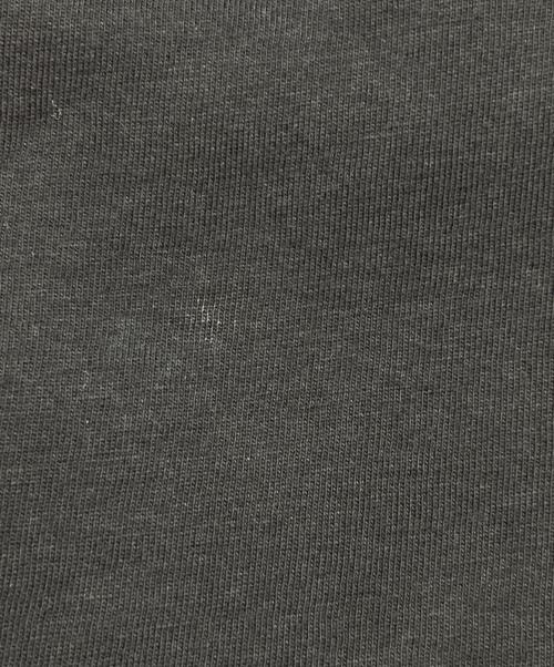 YORI（ヨリ）YORI (ヨリ) ボンディング ロングベスト ジレ ブラック サイズ:Fの古着・服飾アイテム