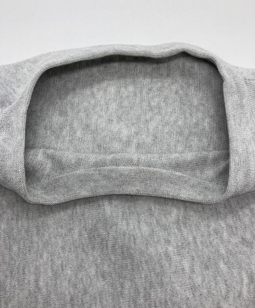 BEARDSLEY（ビアズリー）BEARDSLEY (ビアズリー) パフ袖ビッグニット グレー サイズ:Fの古着・服飾アイテム